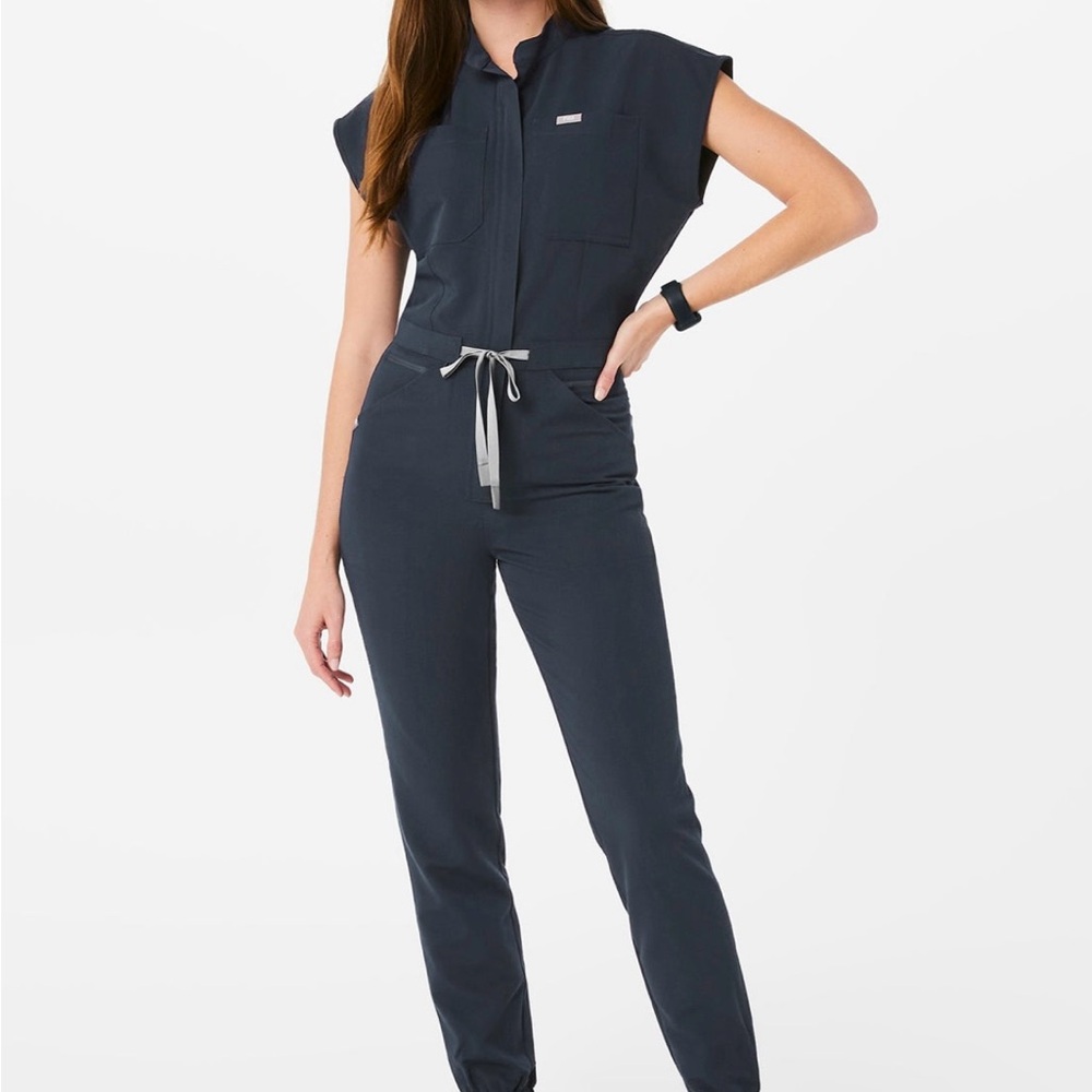 FIGS Rafaela women’s Jumpsuit Dark Harbor size XS NWT